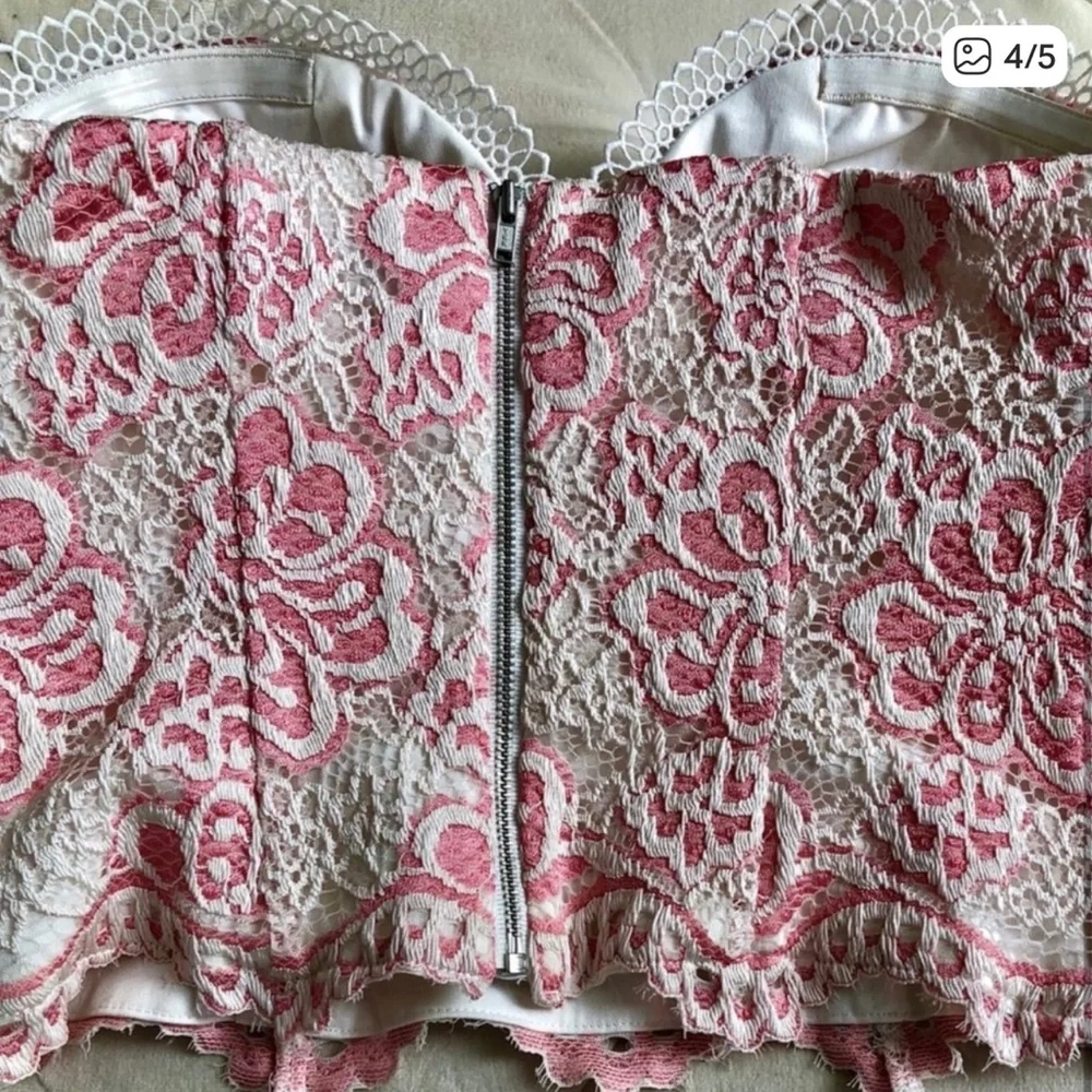 Rare NBD × Revolve Leigh Bustier Top XXS - Picture 6 of 6